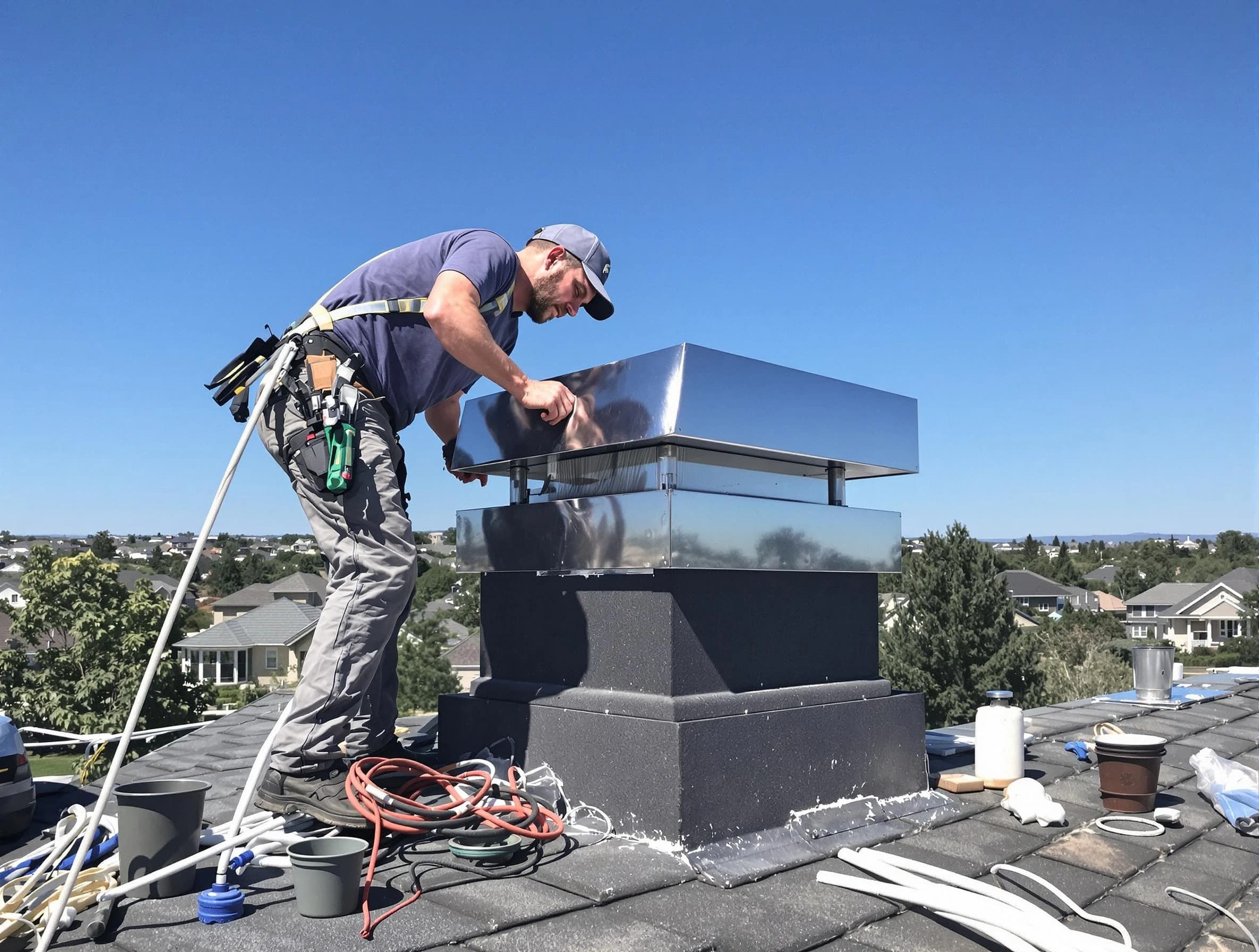 Chimney Cap Services service in Denver, CO